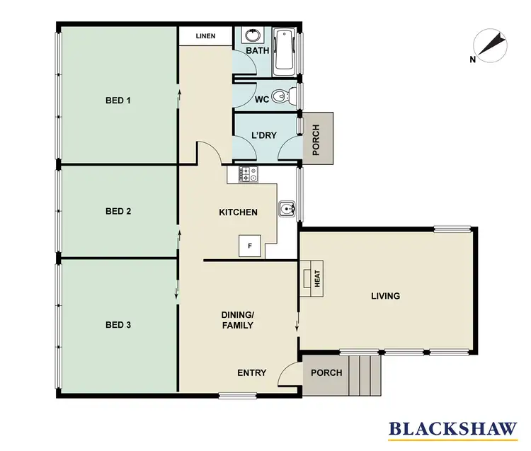 Floorplan of Homely house listing, 32 Nicholas Street, Higgins ACT 2615