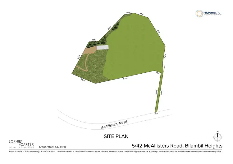 Floorplan of Homely land listing, 5/42 Mcallisters Road, Bilambil Heights NSW 2486