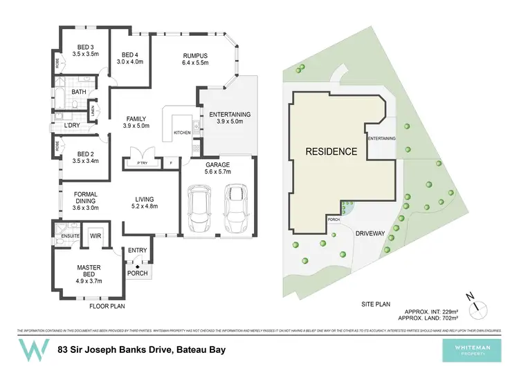 Floorplan of Homely house listing, 83 Sir Joseph Banks Drive, Bateau Bay NSW 2261