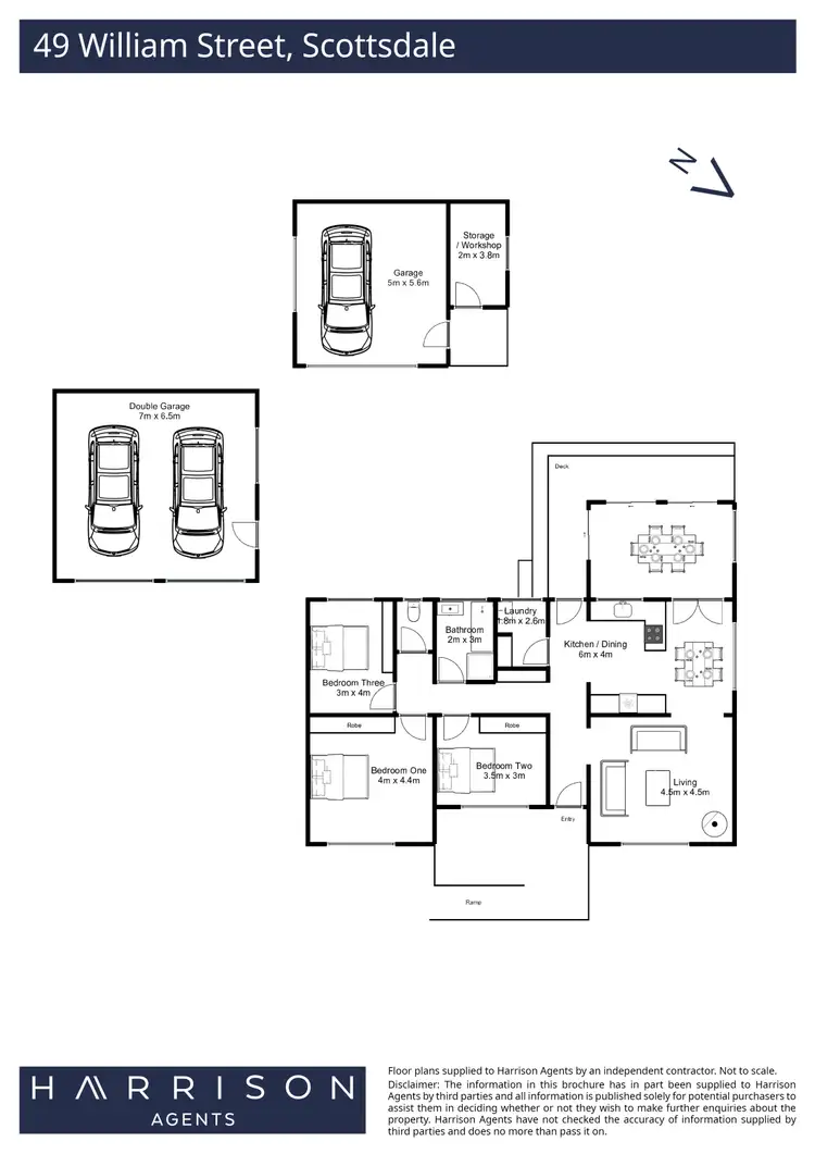 Floorplan of Homely house listing, 49 William Street, Scottsdale TAS 7260