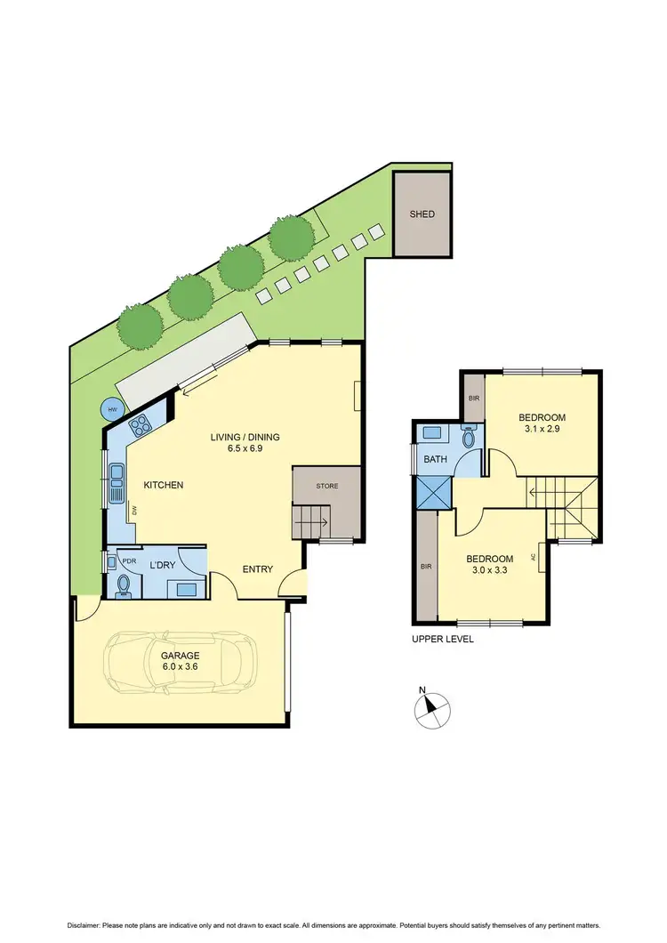 Floorplan of Homely townhouse listing, 4/48 Bliburg Street, Jacana VIC 3047