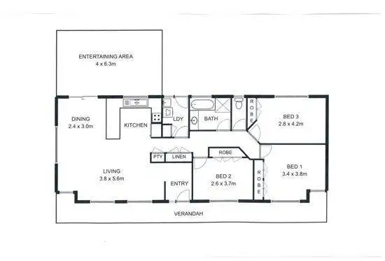 Floorplan of Homely house listing, 1646 Flagstone Creek Road, Upper Flagstone QLD 4344