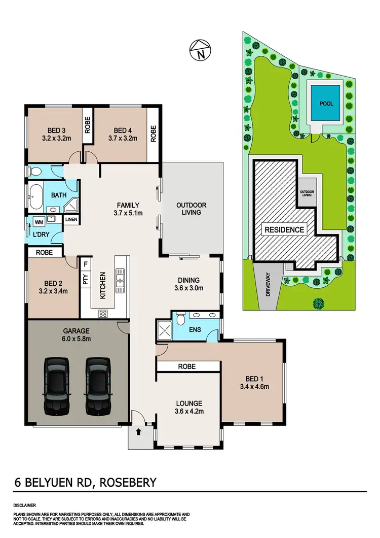 Floorplan of Homely house listing, 6 Belyuen Road, Rosebery NT 832