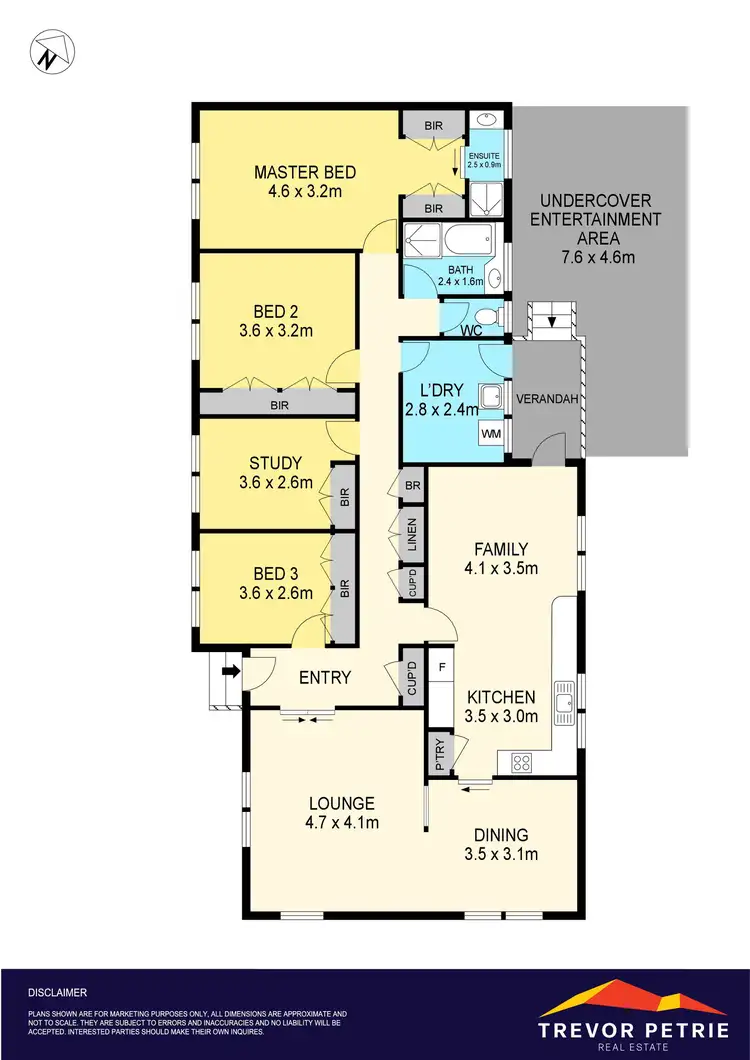 Floorplan of Homely house listing, 597 Daylesford - Trentham Road, Musk VIC 3461