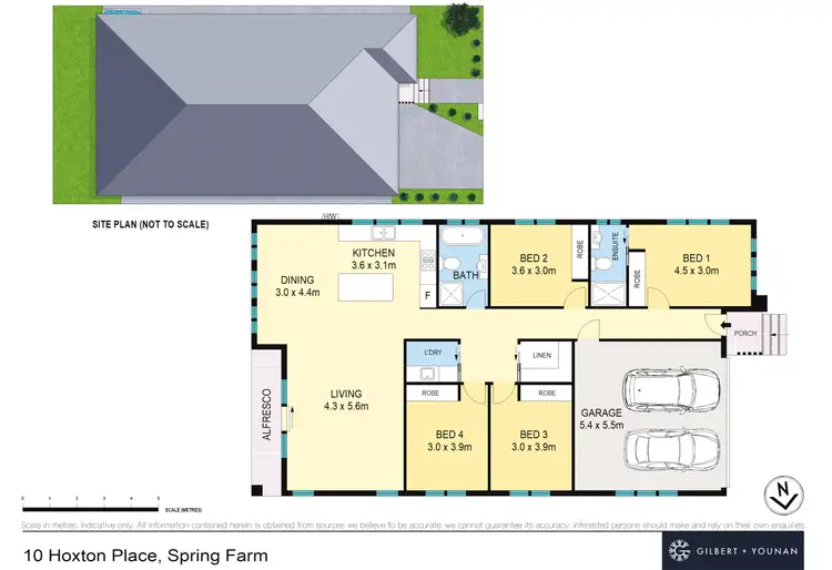 Floorplan of Homely land listing, 10 Hoxton Place, Spring Farm NSW 2570