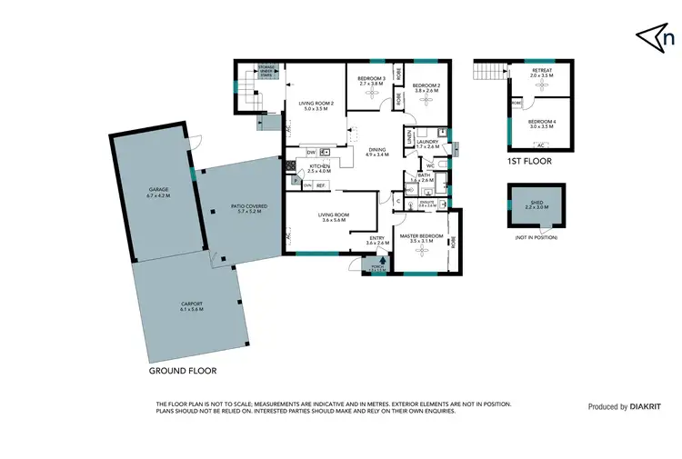 Floorplan of Homely house listing, 9 Aldergate Court, Epping VIC 3076