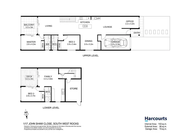 Floorplan of Homely townhouse listing, 1/17 John Shaw Close, South West Rocks NSW 2431