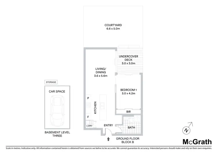 Floorplan of Homely apartment listing, BG04/5-7 Telegraph Road, Pymble NSW 2073