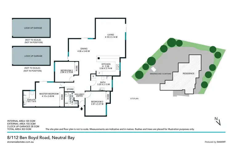 Floorplan of Homely apartment listing, 8/112 Ben Boyd Road, Neutral Bay NSW 2089