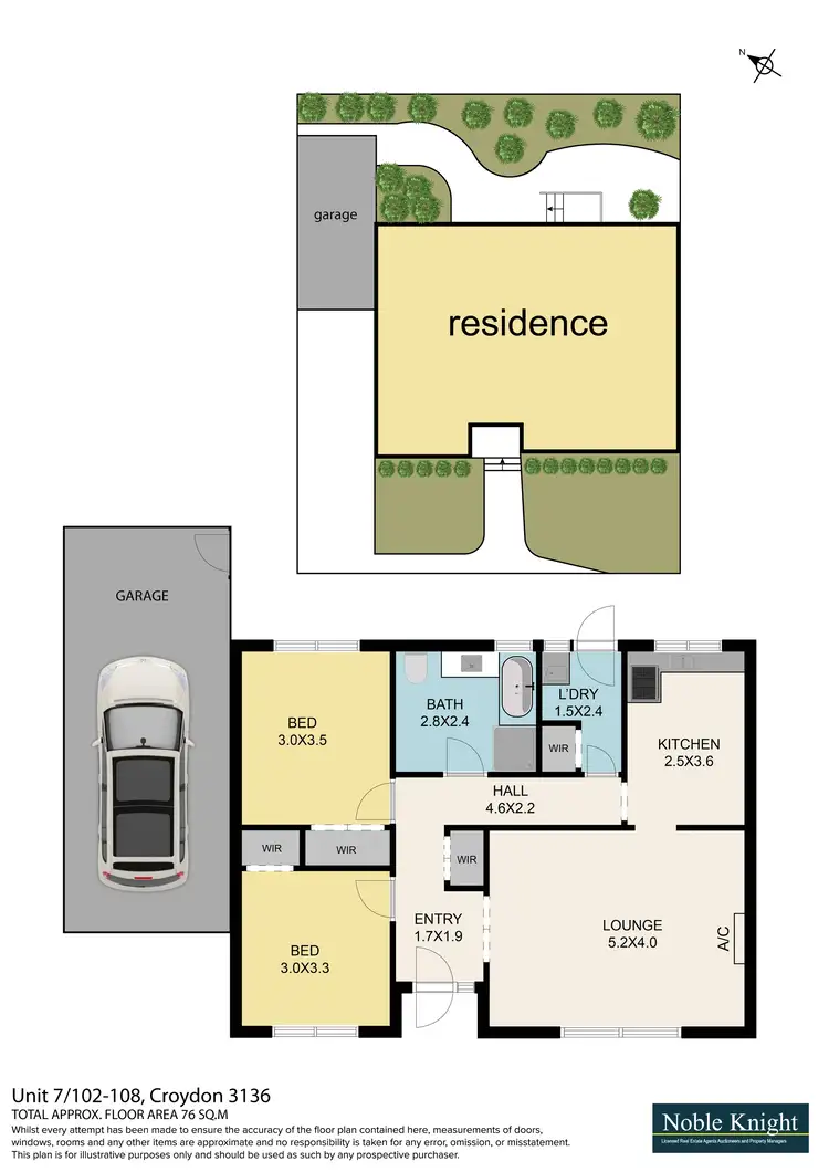 Floorplan of Homely unit listing, 7/102-108 Croydon Road, Croydon VIC 3136