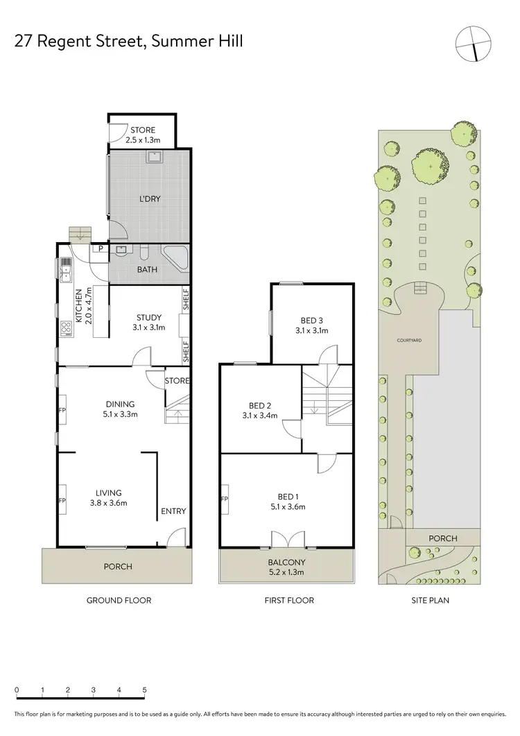 Floorplan of Homely house listing, 27 Regent Street, Summer Hill NSW 2130