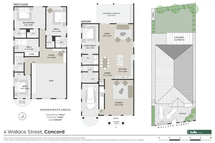 Floorplan of Homely house listing, 4 Wallace Street, Concord NSW 2137