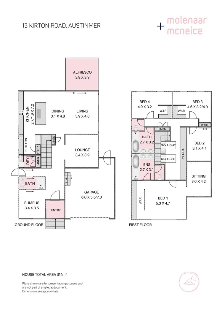 Floorplan of Homely house listing, 13 Kirton Road, Austinmer NSW 2515