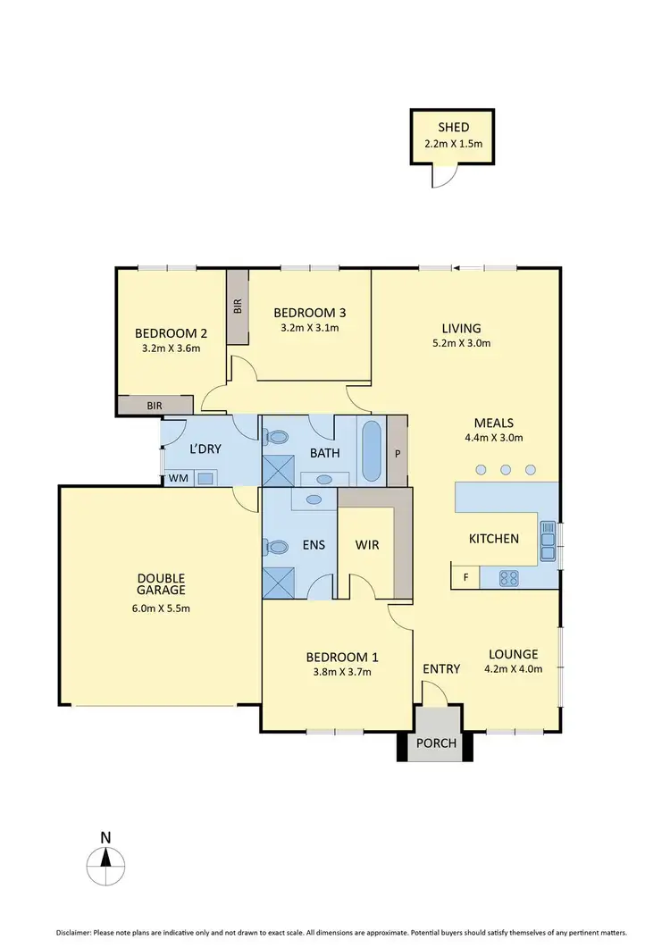 Floorplan of Homely unit listing, 13/92 Fersfield Road, Gisborne VIC 3437