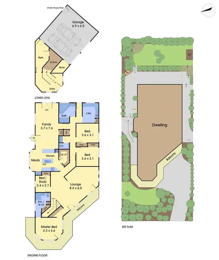 Floorplan of Homely house listing, 18 Moran Court, Vermont South VIC 3133