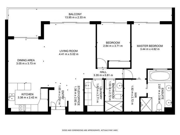Floorplan of Homely apartment listing, 83/53-57 Esplanade, Cairns City QLD 4870