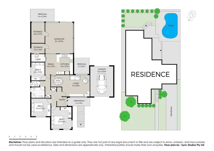 Floorplan of Homely house listing, 11 Parker Street, Kings Langley NSW 2147