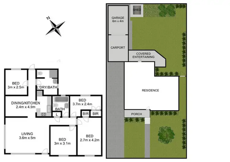 Floorplan of Homely house listing, 35 Peachtree Avenue, Constitution Hill NSW 2145