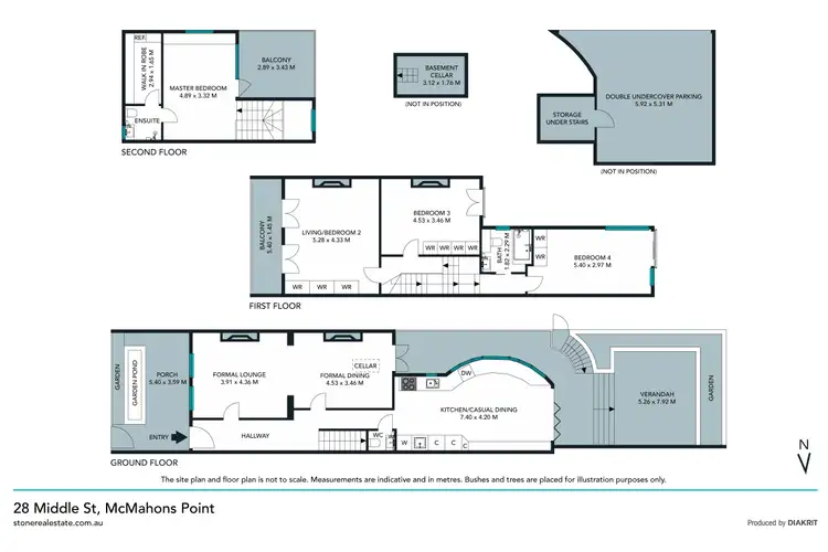 Floorplan of Homely house listing, 28 Middle Street, Mcmahons Point NSW 2060