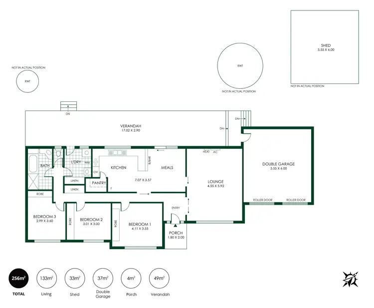 Floorplan of Homely house listing, 1353A Lobethal Road, Forest Range SA 5139