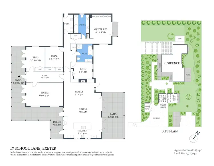 Floorplan of Homely house listing, 17 School Lane, Exeter NSW 2579