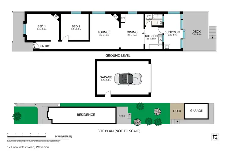 Floorplan of Homely house listing, 17 Crows Nest Road, Waverton NSW 2060