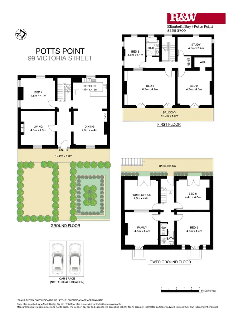 Floorplan of Homely terrace listing, 99 Victoria Street, Potts Point NSW 2011