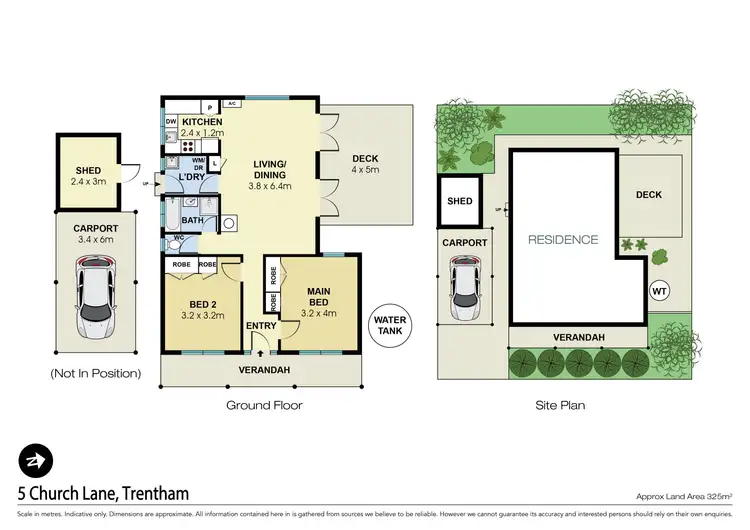 Floorplan of Homely house listing, 5 Church Lane, Trentham VIC 3458