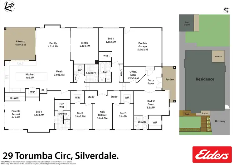 Floorplan of Homely house listing, 29 TORUMBA Circuit, Silverdale NSW 2752