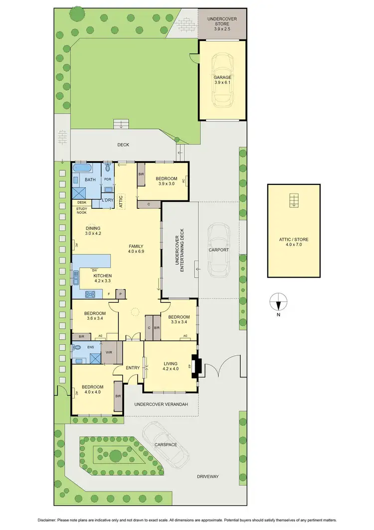 Floorplan of Homely house listing, 39 Henshall Road, Strathmore VIC 3041