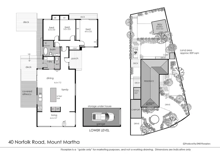 Floorplan of Homely house listing, 40 Norfolk Road, Mount Martha VIC 3934
