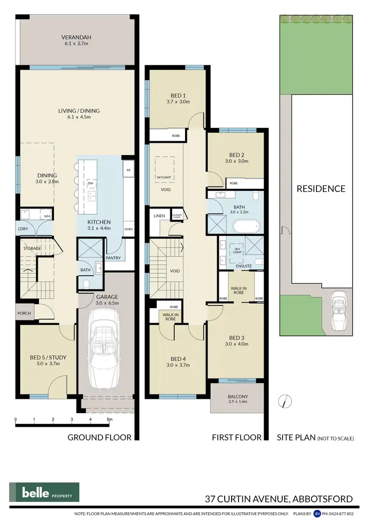 Floorplan of Homely semi-detached listing, 37 Curtin Avenue, Abbotsford NSW 2046