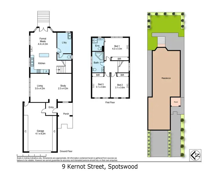Floorplan of Homely house listing, 9 Kernot Street, Spotswood VIC 3015