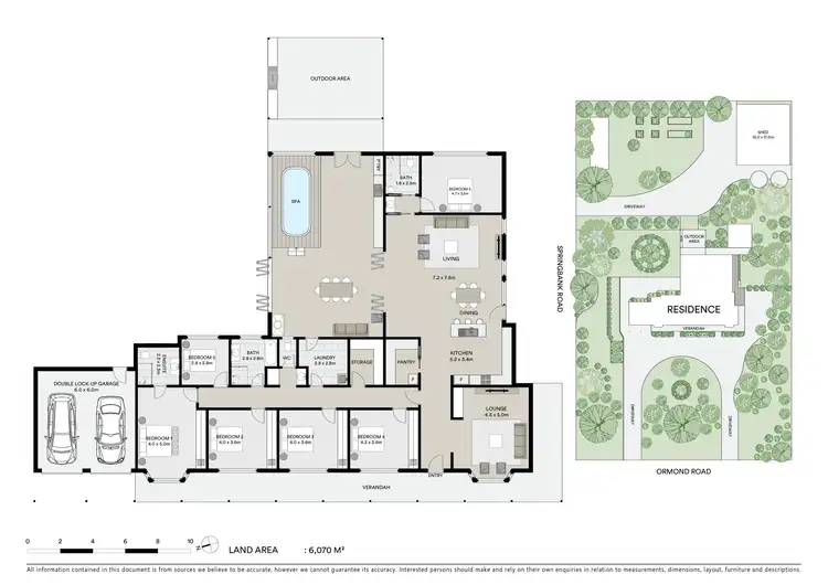 Floorplan of Homely house listing, 250 Ormond Road, Springbank VIC 3352