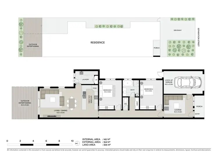 Floorplan of Homely unit listing, 1/146 Separation Street, Bell Park VIC 3215