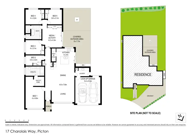 Floorplan of Homely house listing, 17 Charolais Way, Picton NSW 2571