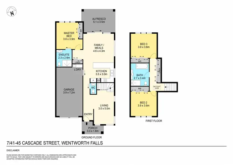 Floorplan of Homely house listing, 7/41-45 Cascade Street, Wentworth Falls NSW 2782