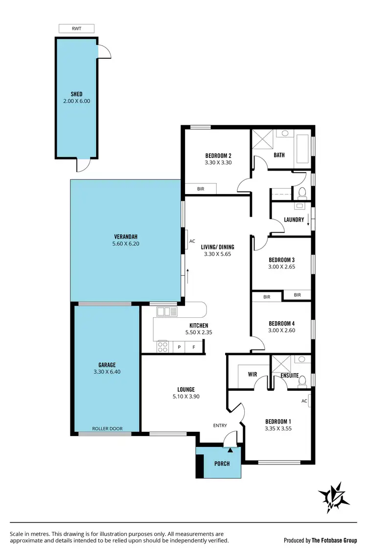 Floorplan of Homely house listing, 2 Seahaven Way, Aldinga Beach SA 5173