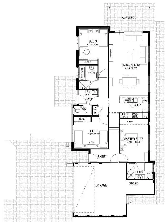Floorplan of Homely house listing, 4/33 Boundary Road, St James WA 6102