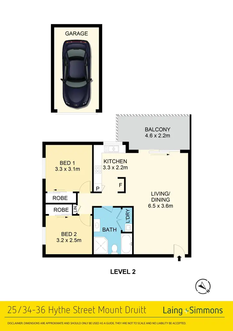 Floorplan of Homely unit listing, 25/34-36 Hythe Street, Mount Druitt NSW 2770
