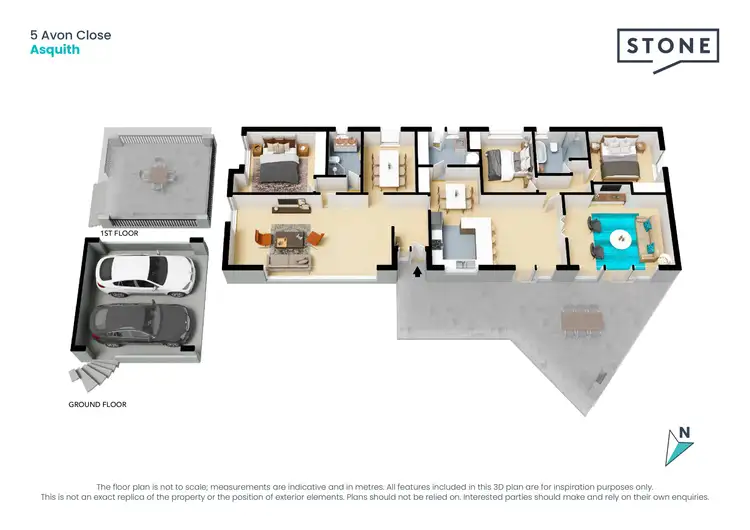 Floorplan of Homely house listing, 5 Avon Close, Asquith NSW 2077