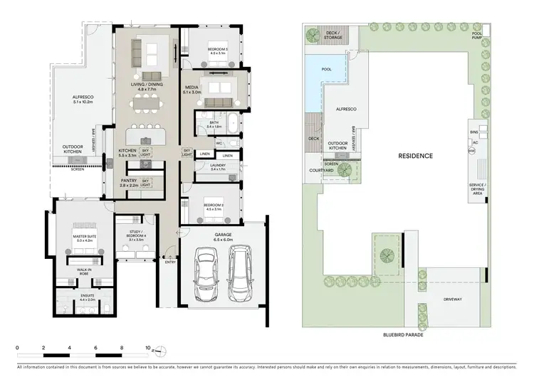 Floorplan of Homely house listing, 23 Bluebird Parade, Bokarina QLD 4575