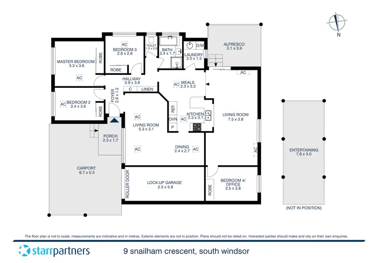 Floorplan of Homely house listing, 9 Snailham Crescent, South Windsor NSW 2756