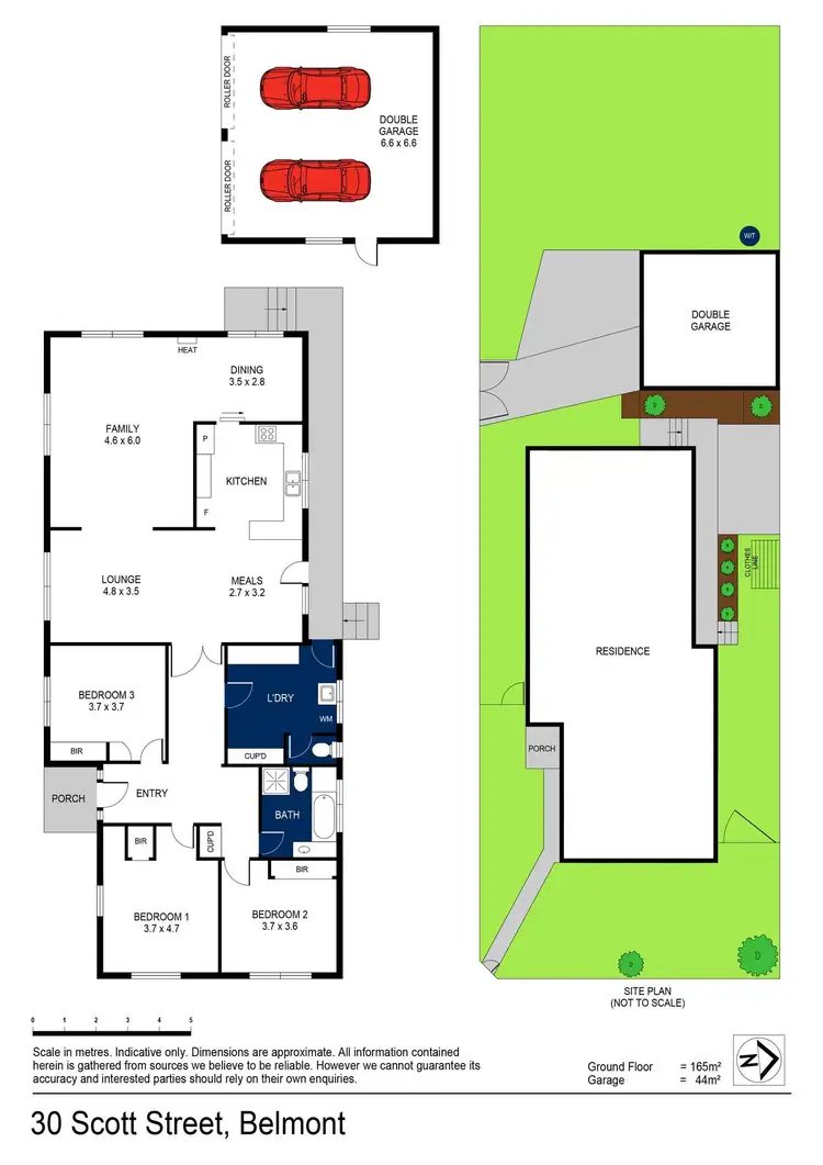 Floorplan of Homely house listing, 30 Scott Street, Belmont VIC 3216