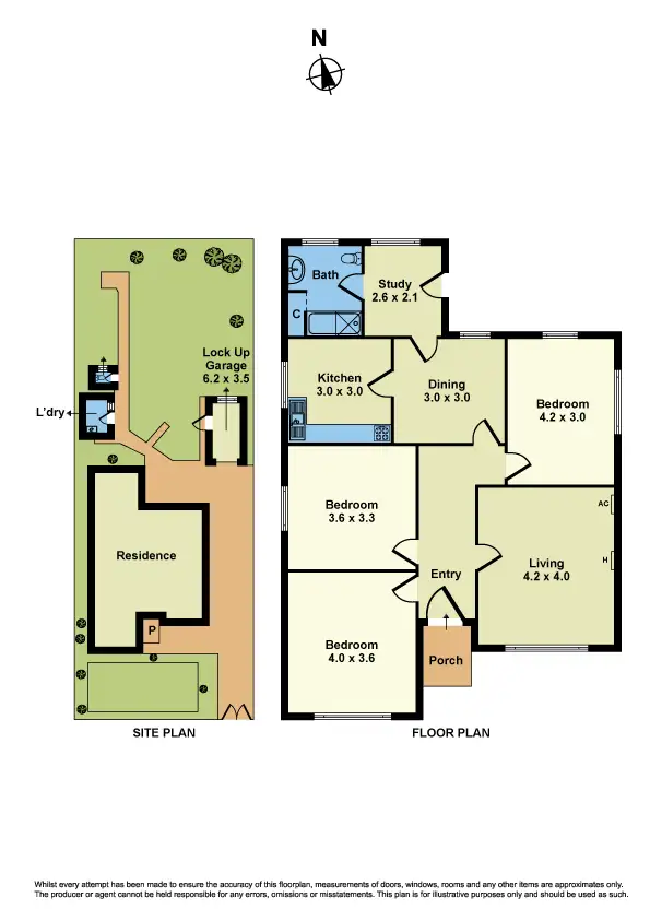 Floorplan of Homely house listing, 30 McLaughlin Street, Ardeer VIC 3022