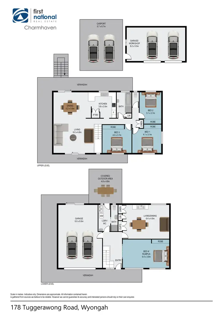 Floorplan of Homely house listing, 178 Tuggerawong Road, Wyongah NSW 2259