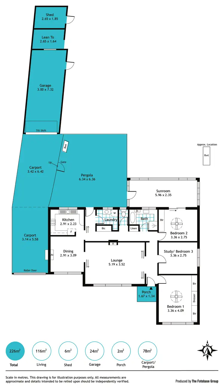 Floorplan of Homely house listing, 3 Parsons Road, Reynella SA 5161