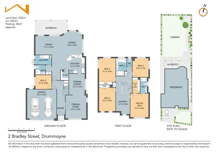 Floorplan of Homely house listing, 2 Bradley Street, Drummoyne NSW 2047