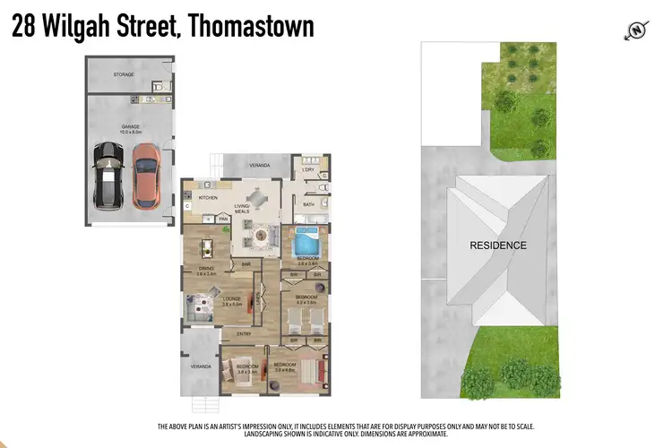 Floorplan of Homely house listing, 28 Wilgah Street, Thomastown VIC 3074