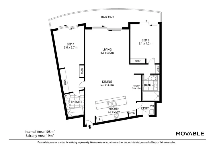 Floorplan of Homely unit listing, 409/316 Charlestown Road, Charlestown NSW 2290